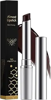 Honey Lipstick Tinted Lip Balm, Nourishing and Hydrating Lip Gloss, Natural Glossy Lipstick for Women (Black Honey)