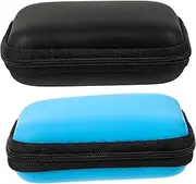 2pcs Hard Drive Storage Case Protective Cover Sturdy Nylon for Portable Hard Drive