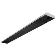 Heatstrip 2200W Indoor / Covered Outdoor Alfresco Slimline Strip Heater with Remote in Black