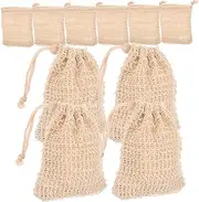 SOESFOUFU Bubble Mesh Soap Pouches 10 Pack Soap Storage Foaming Net Soft Material Easy to Use Great for Shower Bath