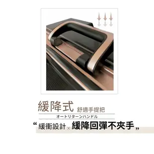 日本時尚行李箱品牌 MOM 20吋 24吋 28吋 M3002鋁框 輕量耐衝擊PP材質 霧面防刮 玫瑰金鋁框