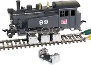 Micro-Mark HO/On30 Locomotive Rollers, Assembled (Set of 4) - Black - Model Train Accessory