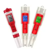 Multifunctional 4 in 1 Digital PH/EC/TDS - LCD Aquarium Water Quality Tester