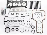 Cylinder Head Gasket Set with 10 Head Bolts for Chevy Prizm for Pontiac Vibe for Toyota Celica Gt for Toyota Corolla 1.8L 110CID L4 DOHC, (16 Valve), ENG. Code 1ZZFE