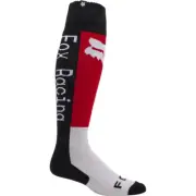 Fox 180 Lean Red/White Socks