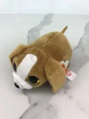 Suzie Brown Dog Teeny Tys Collection Plush Soft Toy Beanie Baby Kids Childrens