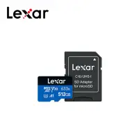 在飛比找momo購物網優惠-【Lexar 雷克沙】633x microSDXC UHS-