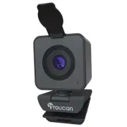 1080P Webcam with Microphone, Noise-Canceling Mic, 90°FOV Computer Camera,