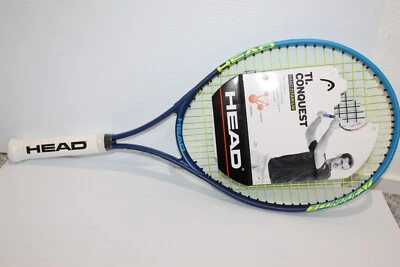 HEAD Tennis Racquet Ti Conquest Nano Titanium 4 3/8" Grip Blue New