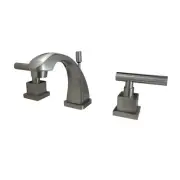 Kingston Brass KS494.CQL Claremont 1.2 GPM Widespread Bathroom - Nickel