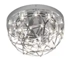 ARTIKA Elden 13 in. Chrome Selectable LED CCT Modern Flush Mount Ceiling Light