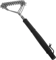 UPKOCH BBQ Grill Brush Heavy Duty Cleaner Tool for Camping Multi Use Barbecue Accessory Versatile and Portable Design for Grills Stoves and Ovens