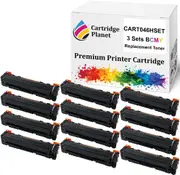 3 Sets BCMY Compatible Toner Cartridge for Canon CART046BKH CART046CH CART046MH CART046YH CART-046H (6,300/5,000 (B/CMY) Pages) for Canon imageCLASS LBP654cx MF735cx