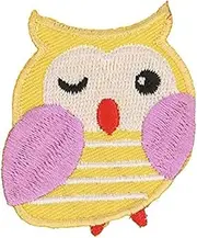 HKM Patches, Yellow/Pink/Purple, EIN Größe