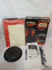 Vintage Star Wars Collectable Darth Maul 3D Sculpture Puzzle 159 Layers Unused