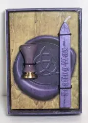 Metaphysical Sealing Wax Kit - WICCA Purple from Lo Scarabeo