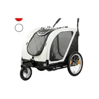 在飛比找蝦皮購物優惠-AirBuggy NEST BIKE 45kg級寵物推車二手