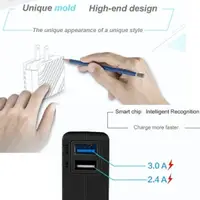 在飛比找樂天市場購物網優惠-Noratec 諾拉特 商檢認證 QC3.0 18W 雙US