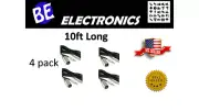 4x 10ft Audio Cable XLR 3P Male to 1/8 3.5mm Stereo Male cable