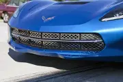 Corvette Stingray Front Grille Factory Overlay 12Pc Polished 2014-2019 C7