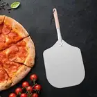 Convenient Pizza Oven Accessories Durable Pizza Shovel Turning Peel with Wooden
