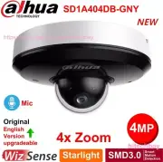 Dahua 4MP Starlight 4xZoom PTZ IR20m PoE SMD3.0 WizSense IP Camera SD1A404DB-GNY