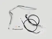 Hurricane CL250 (23-8BK-MC57) H042-069C POLICE 5 Handle Set, Chrome Plated