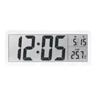 Large Screen Living Room Wall Clocks Temperature and Humidity Clock Modern Clock