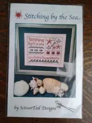Stitching By The Sea~ScissorTail Designs 2017 Cross Stitch Chart NEW