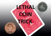 LETHAL coin MAGIC TRICK [2p to 10p] 2 Pence coin Transforms to 10 pence coin