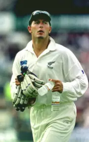 Geoff Allott New Zealand Old Player Cricket Photo