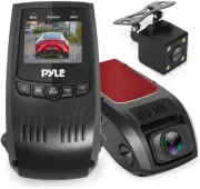 Dash Cam, Rearview DVR Monitor, Full HD 1080P with G-Sensor, Loop Recording, Wat