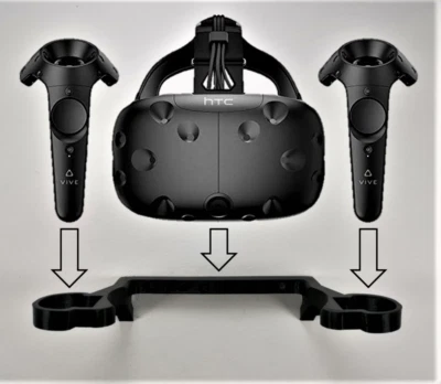 Htc Vive Headset & Controller Wall Bracket/Mount