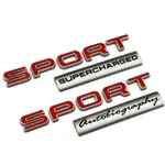 1 套 SPORT SUPERCHARGED AUTOBIOGRAPHY 標誌貼紙貼花適合攬勝