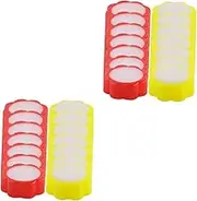 STOBOK 2sets Counting Sponges Practical Office Supply Cash Counting Stationery Hand Cash Bank Teller Tool 16pcs*2