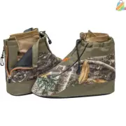 Warm and Windproof Boot Insulators - Lightweight Packable Outdoor Gear (Large)