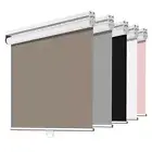 Joydeco Cordless Roller Shades Blackout Blinds for Windows Room Darkening Rol...