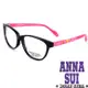 Anna Sui安娜蘇日本Dolly Girl眼鏡繽紛印花款黑＋粉 DG510-002