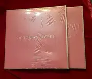 2 Victorias Secret Pink Gift Box With Pink Tissue Paper Shrink Wrap 10x10"