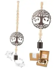 Tree of Life Wind Chimes for Loss of Loved One, Unique Memorial Windchime
