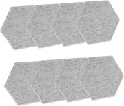 UPKOCH 12Pcs Soundproofing Panels Acoustic Absorption Wall Pads for Noise Reduction Homes Offices Grey Sound Insulation Dumboard