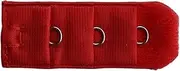 [STKARCV] 4Pcs Bra Extender Strap Extension 1 Hooks 3 Rows Candy Color Intimates Adjustable Belt Buckle Replacement Bra Extender for Women(Red)