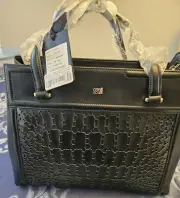 New Roberto Cavalli Class Collection Black Handbag