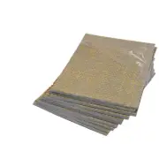 4 x LINO BLOCK PRINTING BOARD HESSIAN BACKED TILE 200mm x 150mm 3.2mm THICK