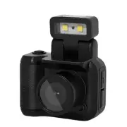 Mini SLR Style Camera Cmos with Flash Light & Charging Dock Portable Video8030