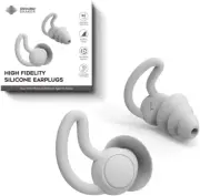 ® High Fidelity Earplug, Reusable Silicone Noise Canceling Sound Blocking Reduct