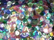 Sequins Cup 8/10mm Lustre Mix 20g Dance Stage Costume Pearlescent