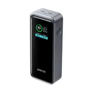 ANKER Prime A1335011 Power Bank - Black - For iPhone, MacBook - 2 x Type-C 65W - 12000 mAh - 2 x USB - Black
