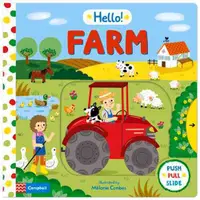 在飛比找蝦皮商城優惠-Hello! Farm (硬頁推拉書)(硬頁書)/Melan