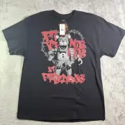 Freddy's Graphic Tee Five Nights at Freddy's Black T-Shirt XL